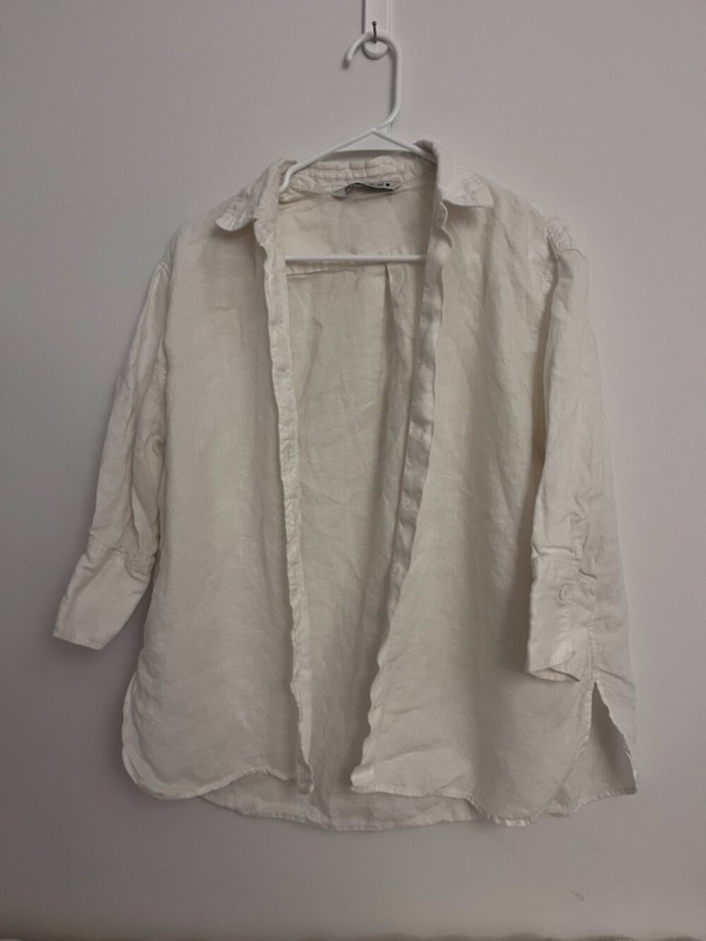 Zara white shirt S